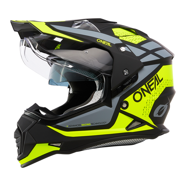O'Neal casco enduro SIERRA R neon giallo/nero/grigio
