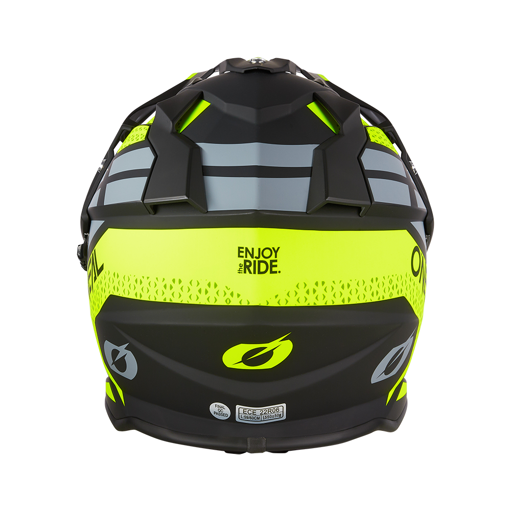 O'Neal casco enduro SIERRA R neon giallo/nero/grigio - immagine 3
