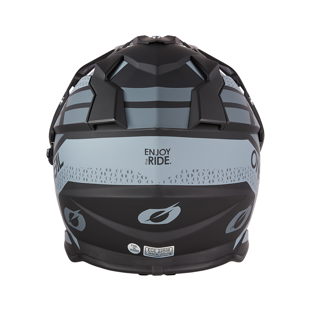 O'Neal casco enduro SIERRA R nero/grigio - immagine 7