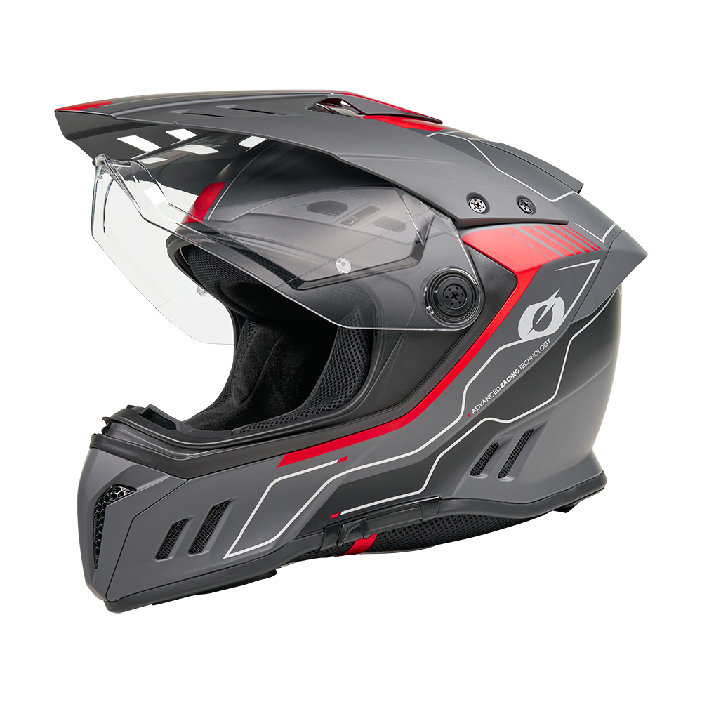 O'Neal casco enduro SIERRA RS ECHO nero/rosso
