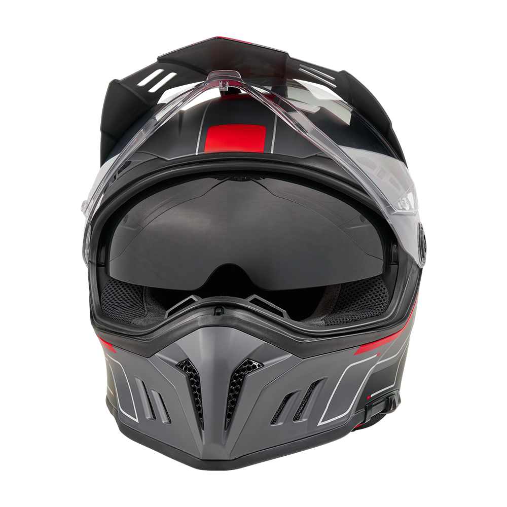 O'Neal casco enduro SIERRA RS ECHO nero/rosso - immagine 8