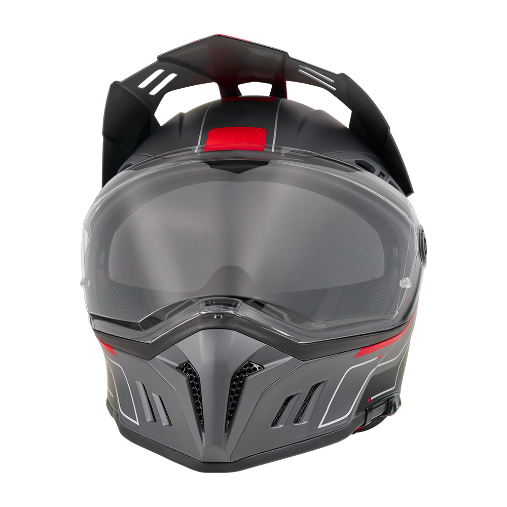 O'Neal casco enduro SIERRA RS ECHO nero/rosso - immagine 3
