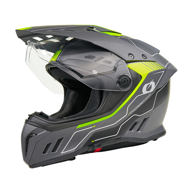 O'Neal casco enduro SIERRA RS ECHO nero/neon giallo