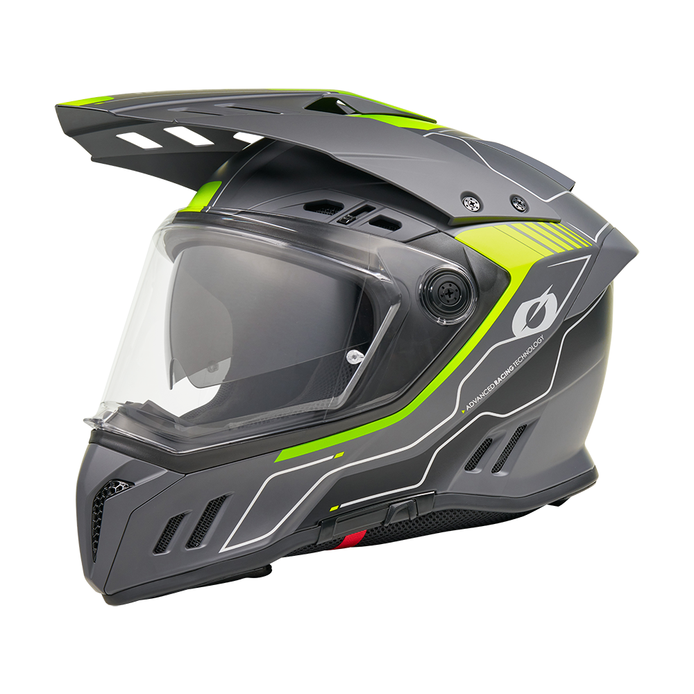 O'Neal casco enduro SIERRA RS ECHO nero/neon giallo - immagine 8