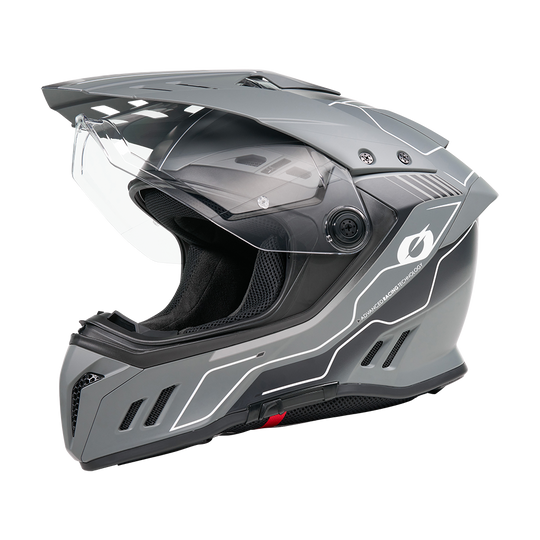 O'Neal casco enduro SIERRA RS ECHO nero/grigio