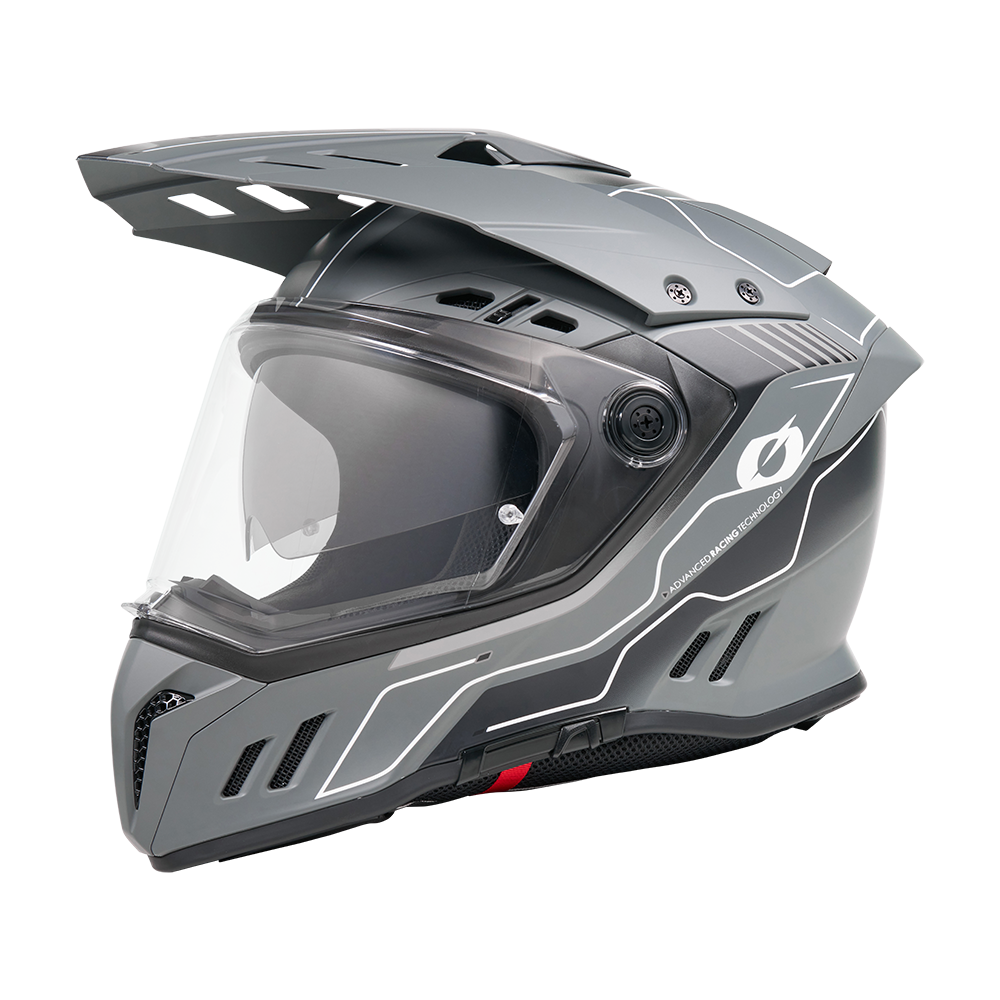 O'Neal casco enduro SIERRA RS ECHO nero/grigio - immagine 3
