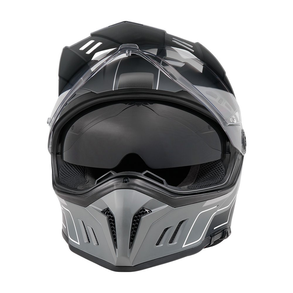 O'Neal casco enduro SIERRA RS ECHO nero/grigio - immagine 5