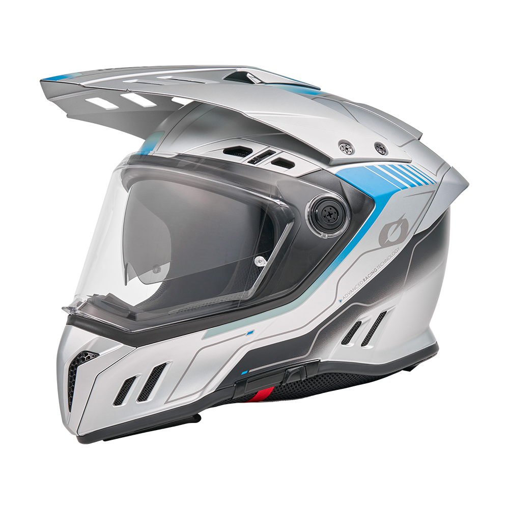 O'Neal casco enduro SIERRA RS ECHO grigio/blu - immagine 8