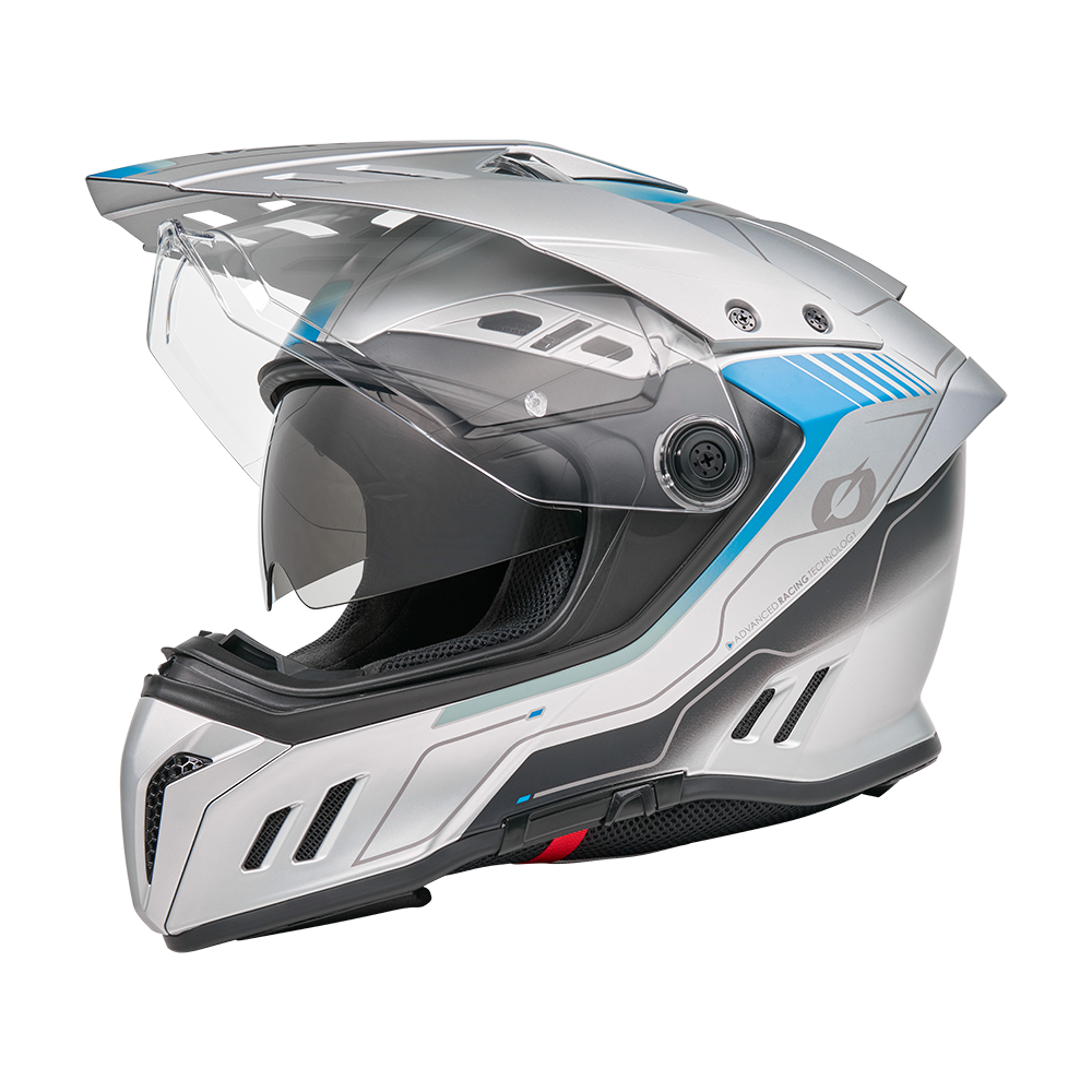 O'Neal casco enduro SIERRA RS ECHO grigio/blu - immagine 7
