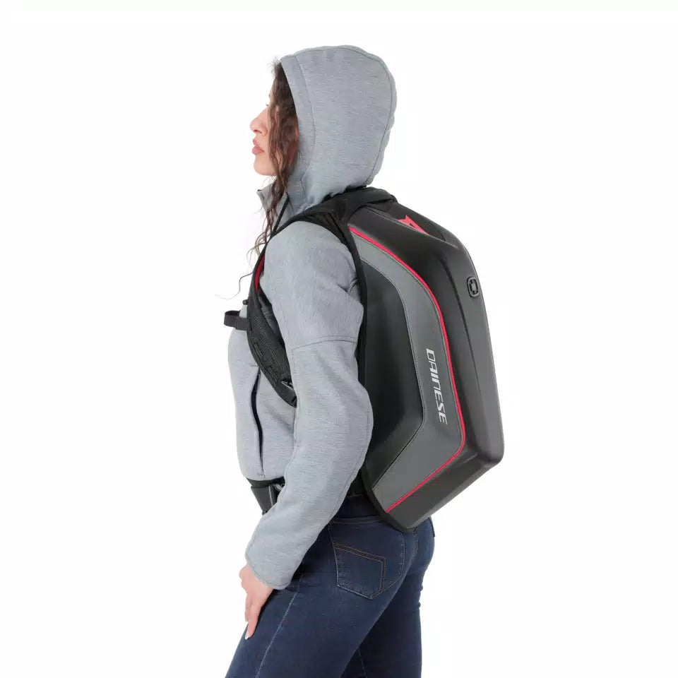 Dainese D-Mach 2 - zaino sport biker black grey red - immagine 3