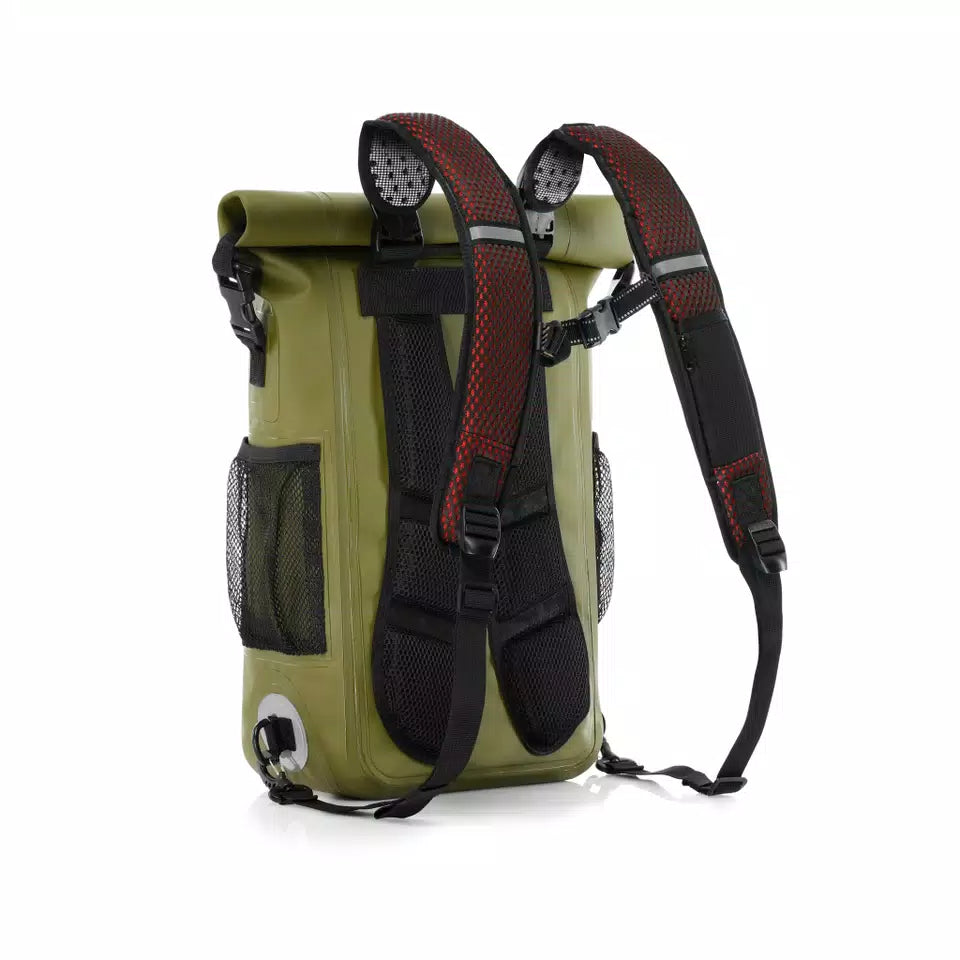 Dainese Explorer - zaino impermeabile moto 15 litri black green - immagine 2