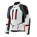 Giacca moto Dainese SUPER ADVENTURE ABSOLUTESHELL Grigio ghiaccio Iron Gate Rosso