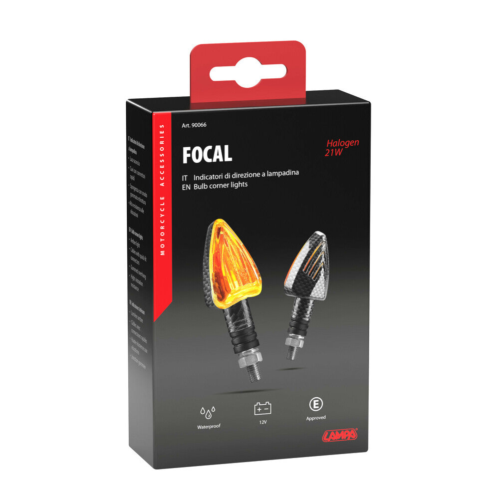 Lampa 90066 Focal, indicatori di direzione - 21W - Carbon - immagine 3