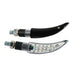 Lampa 90074 Katana, indicatori direzione a Led - 12V LED - Nero