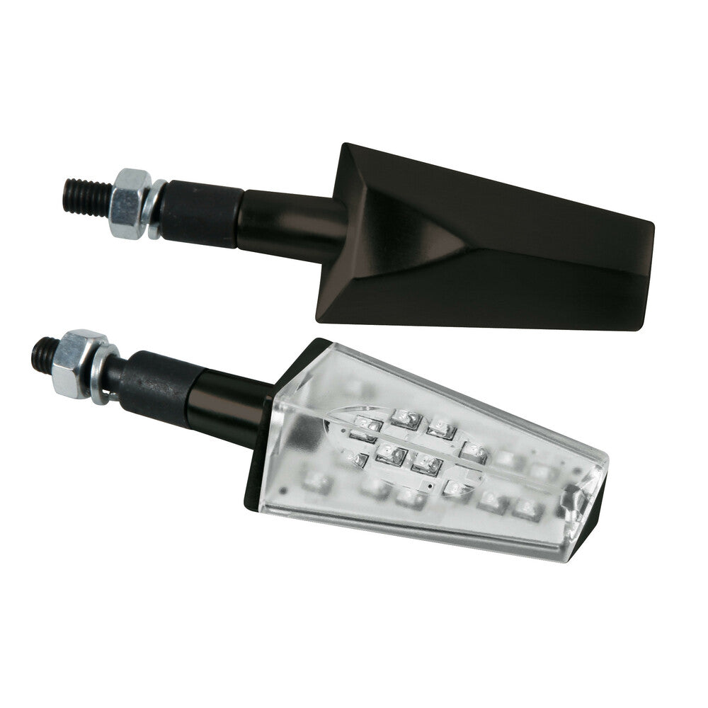 Lampa 90076 Duke, indicatori direzione a Led - 12V LED - Nero