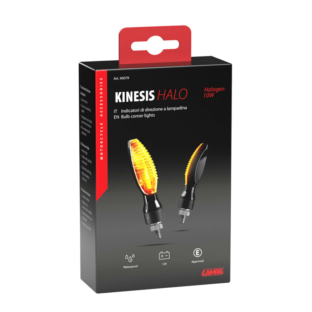 Lampa 90079 Kinesis Halo, indicatori di direzione - 10W - Nero - immagine 2