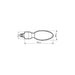 Lampa 90079 Kinesis Halo, indicatori di direzione - 10W - Nero - immagine 3