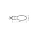 Lampa 90079 Kinesis Halo, indicatori di direzione - 10W - Nero - immagine 3