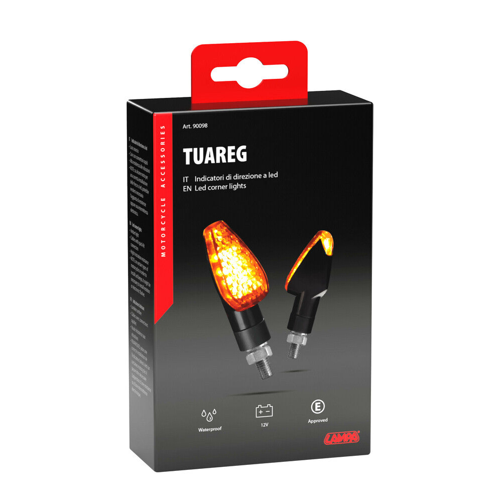 Lampa 90098 Tuareg, indicatori direzione a led - 12V LED - Nero - immagine 2