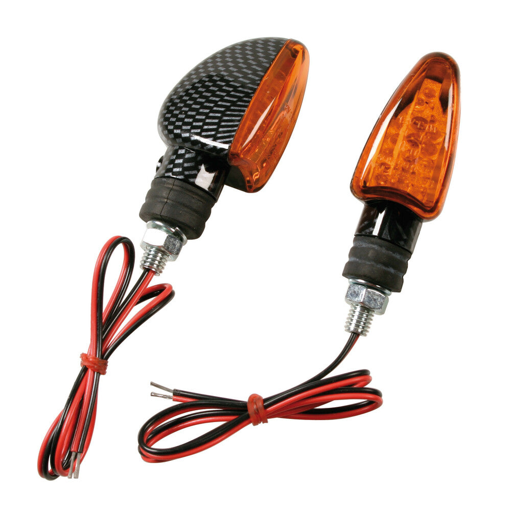 Lampa 90124 Arrow, indicatori direzione - 12V LED - Carbon