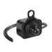 Interruttore impermeabile 12 V nero