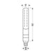 Lampa 90477 Line SQ Rear, indicatori di direzione a led sequenziale e luce di posizione/stop posteriori - 12V LED - immagine 5