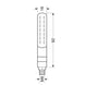 Lampa 90477 Line SQ Rear, indicatori di direzione a led sequenziale e luce di posizione/stop posteriori - 12V LED - immagine 5
