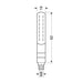 Lampa 90478 Line SQ Front, indicatori di direzione a led sequenziale e luce di posizione anteriori - 12V LED - immagine 3