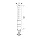 Lampa 90478 Line SQ Front, indicatori di direzione a led sequenziale e luce di posizione anteriori - 12V LED - immagine 3