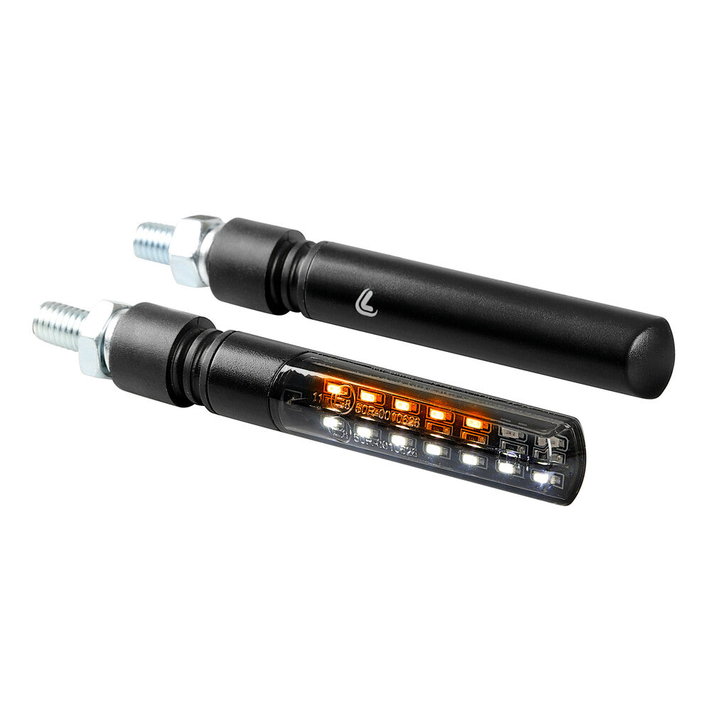 Lampa 90478 Line SQ Front, indicatori di direzione a led sequenziale e luce di posizione anteriori - 12V LED