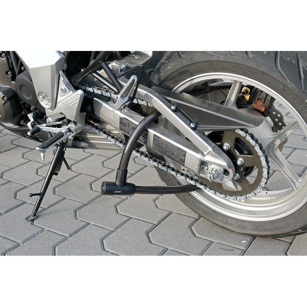 Cobra, treccia multipla in acciaio - 120 cm