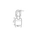 C-Lock 150, catena antifurto - 150 cm