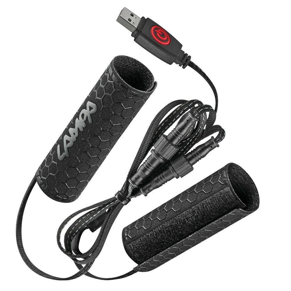 Lampa 90808 Manopole riscaldate con presa USB