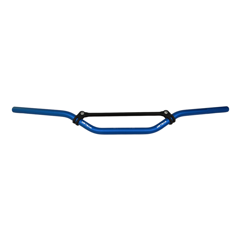 Manubrio NRTeam 22 mm piega media blu - 6061-T6