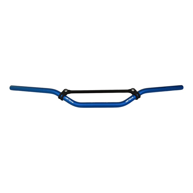 Manubrio NRTeam 22 mm piega media blu - 6061-T6