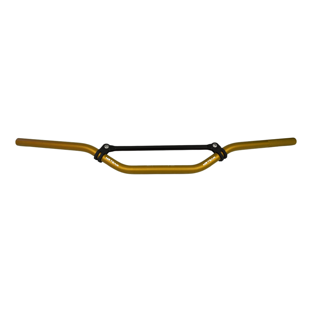 Manubrio NRTeam 22 mm piega media oro - 6061-T6