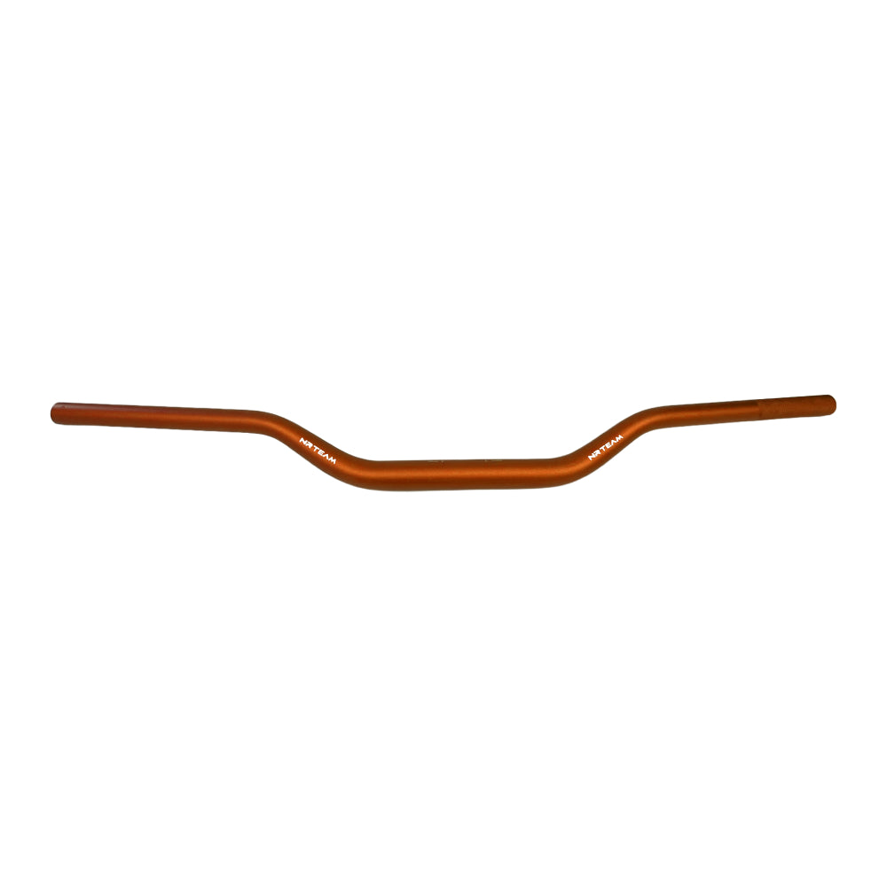 Manubrio NRTeam 28.6 mm piega bassa arancione - 6061-T6