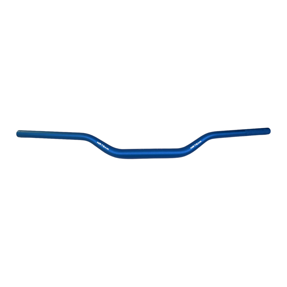 Manubrio NRTeam 28.6 mm piega bassa blu - 6061-T6