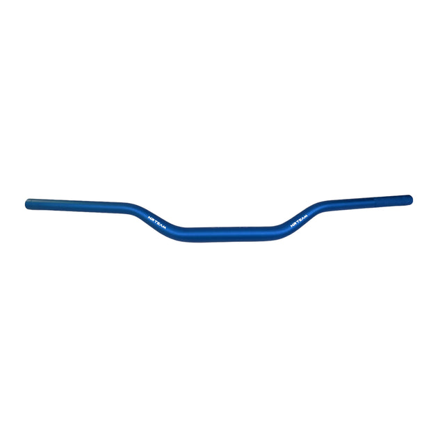 Manubrio NRTeam 28.6 mm piega bassa blu - 6061-T6