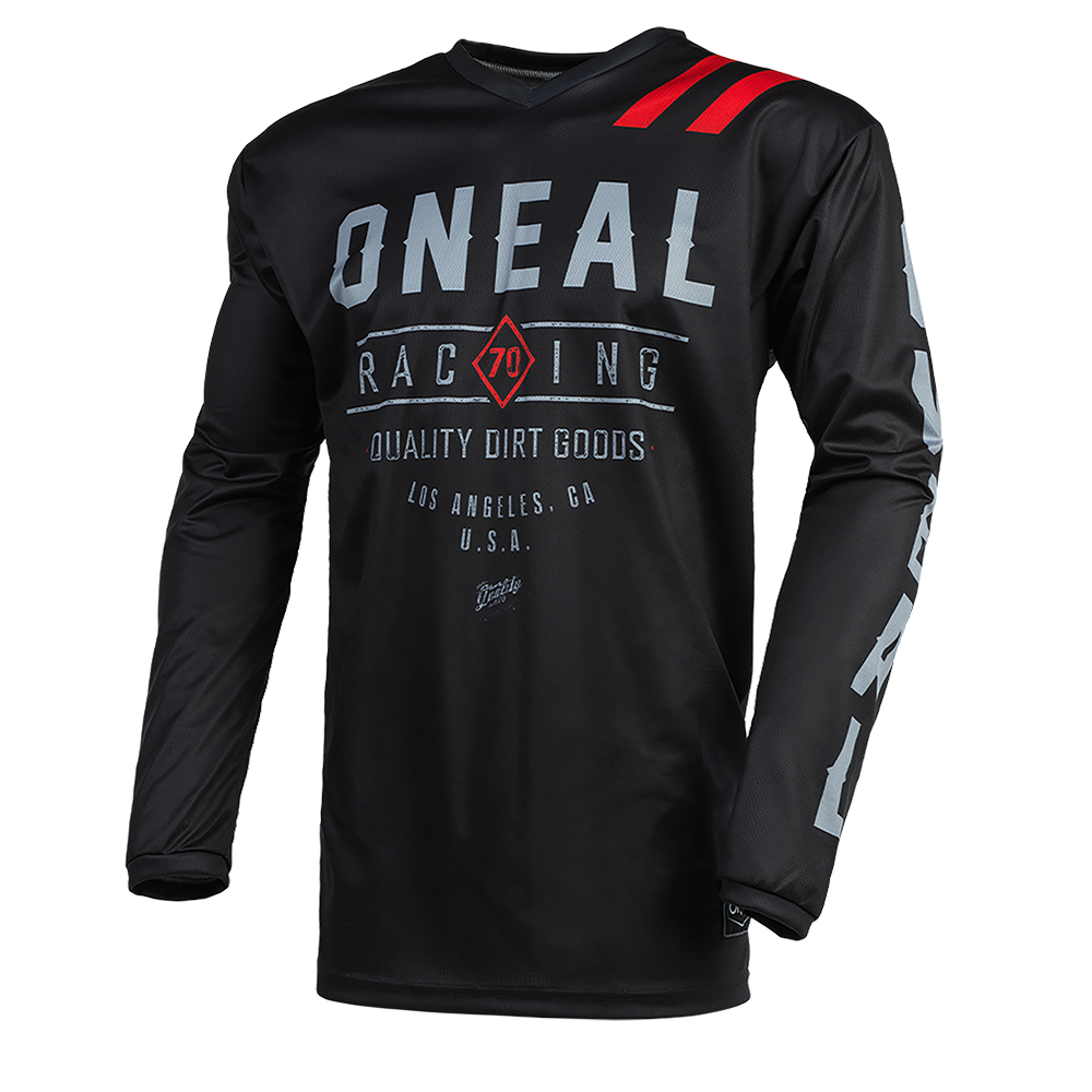 O'Neal maglietta cross ELEMENT DIRT nero/grigio