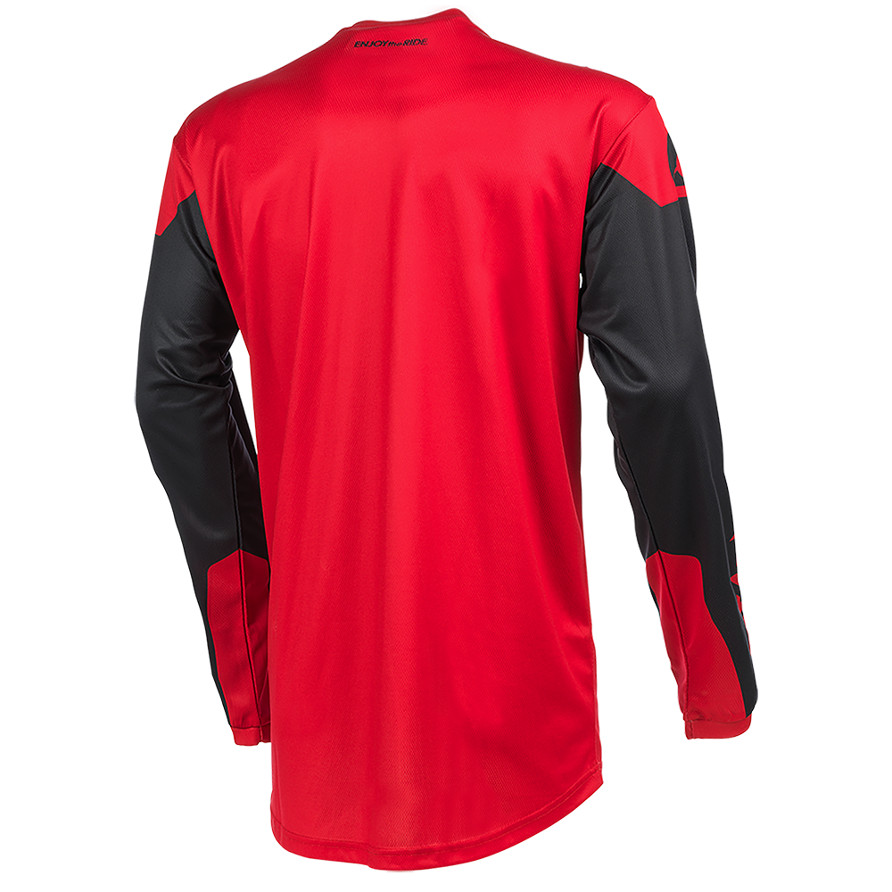 O'Neal maglietta cross ELEMENT THREAT rosso/nero - immagine 2