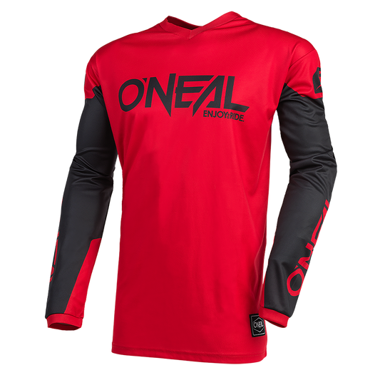 O'Neal maglietta cross ELEMENT THREAT rosso/nero