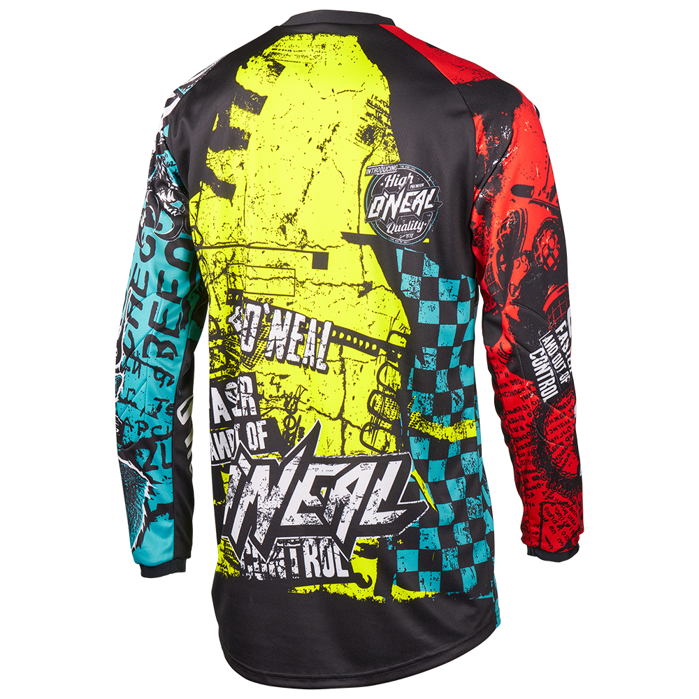 O'Neal maglietta cross ELEMENT bambino WILD multicolore - immagine 2
