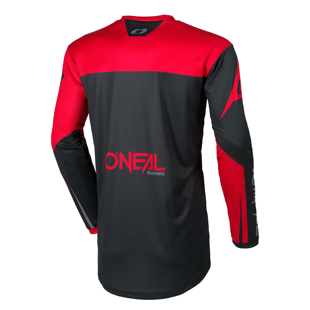 O'Neal maglietta cross ELEMENT RACEWEAR nero/rosso - immagine 2