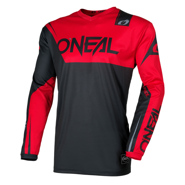 O'Neal maglietta cross ELEMENT RACEWEAR nero/rosso