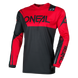 O'Neal maglietta cross ELEMENT RACEWEAR nero/rosso