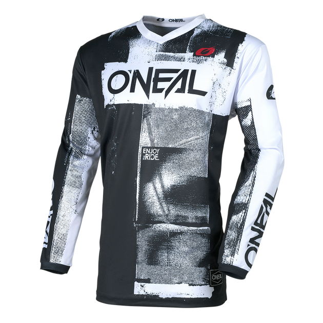 O'Neal maglietta cross ELEMENT ROLLER nero/bianco
