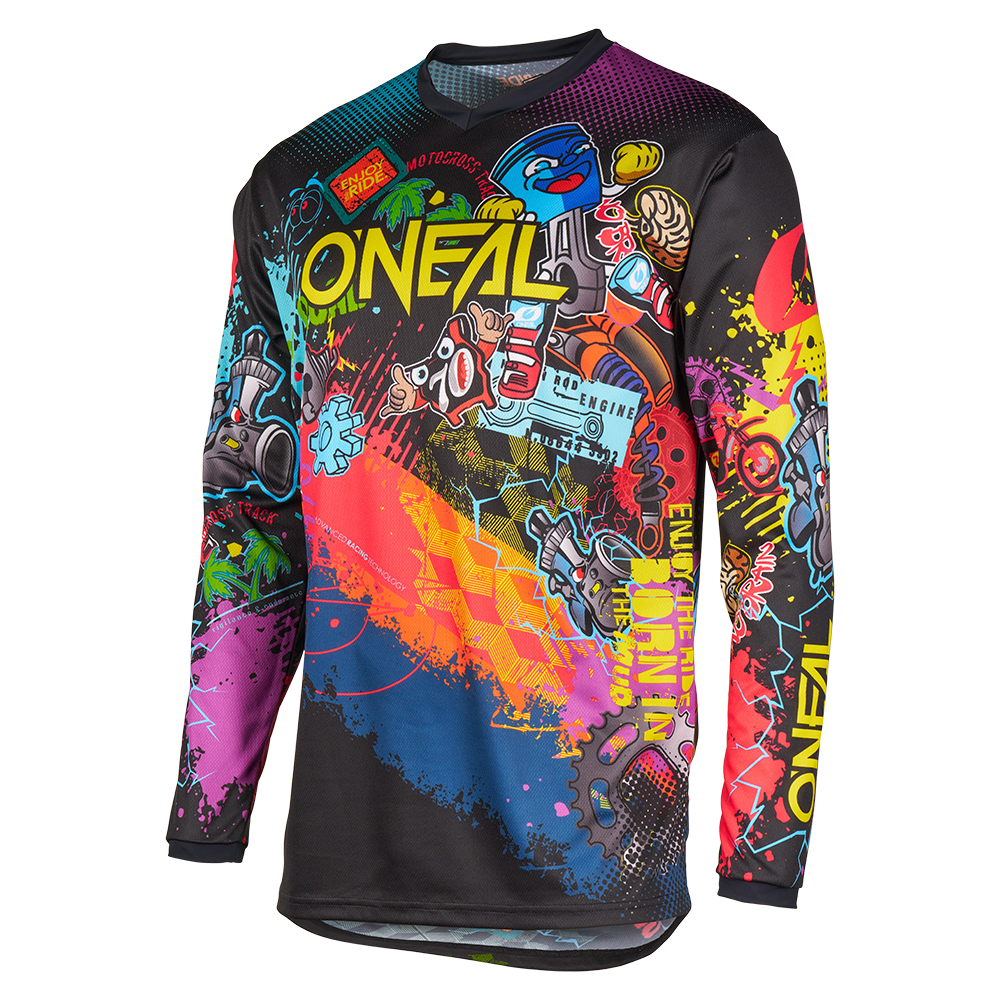 O'Neal maglietta cross ELEMENT bambino VIBRANT multicolore