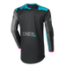 O'Neal maglietta cross ELEMENT donna ROLLER nero/ciano - immagine 2