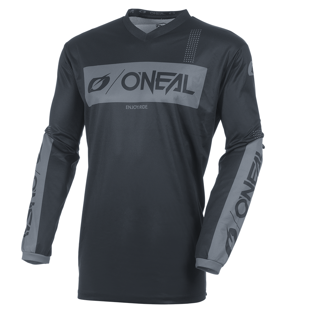 O'Neal maglietta cross ELEMENT RACEWEAR nero/grigio
